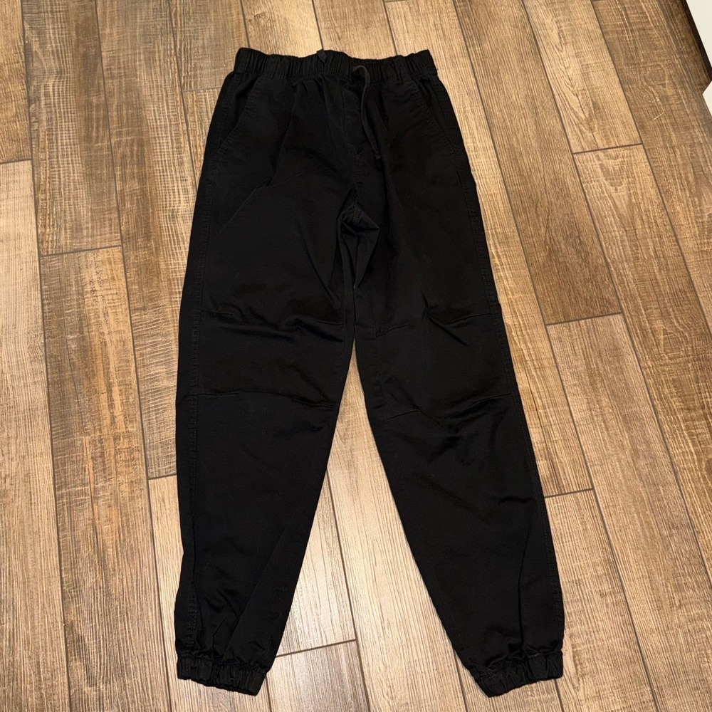 Young & Reckless Mens Small Black Jogger Pants Elastic Waist Drawstring Joggers